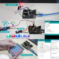 Smraza Complete Starter Kit for Arduino Mega 2560 with Tutorial, LCD16 –  smraza